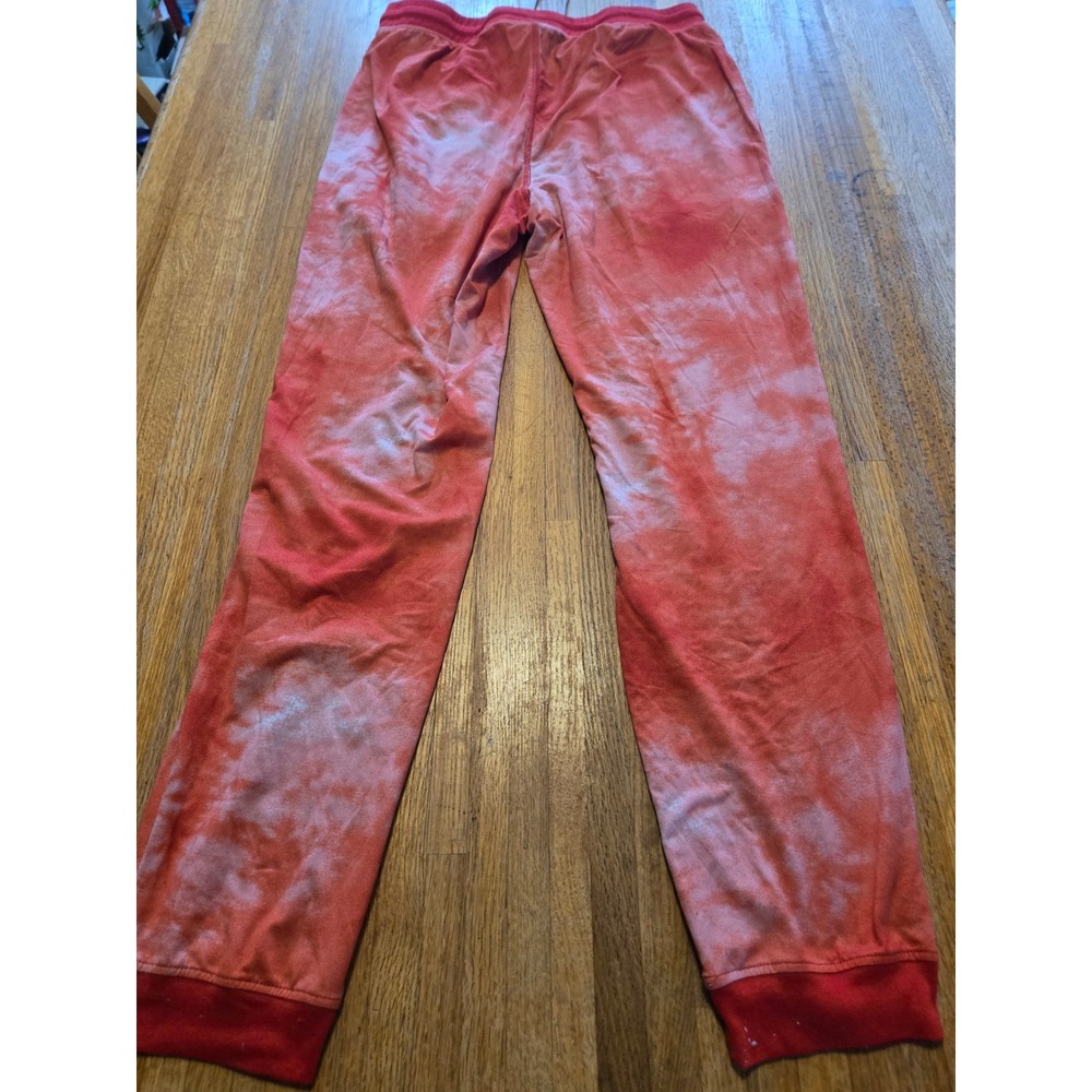 Budweiser Men Medium Red Tie-Dye Cloud Wash Beer Pocket Jogger Lounge Pants - Picture 7 of 7
